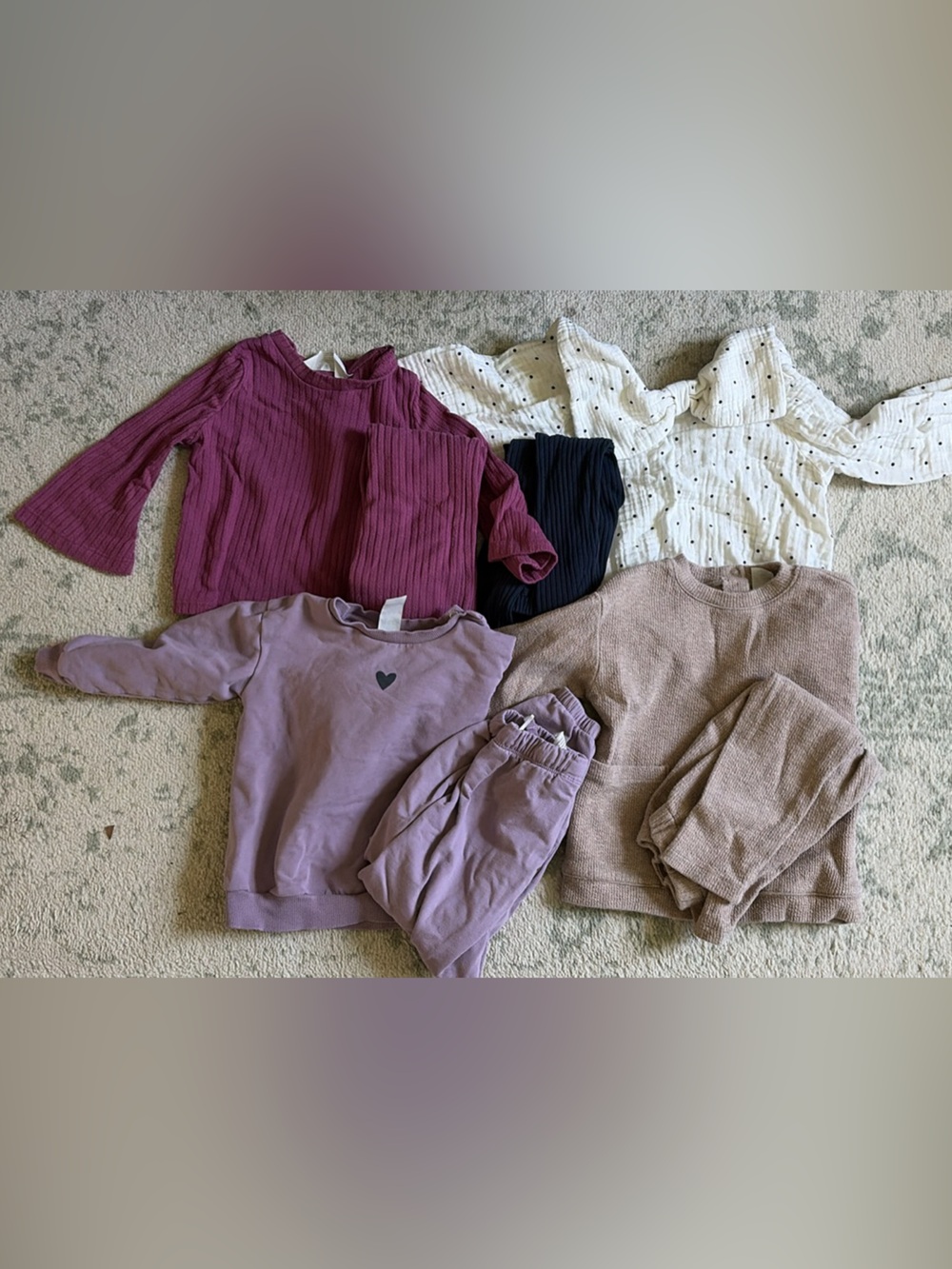 Set of four H&M girls sets size 2T